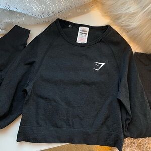 Gymshark Vital Seamless Long Sleeve Crop Top